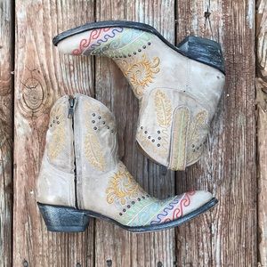 Old Gringo Zarape Zipper Booties